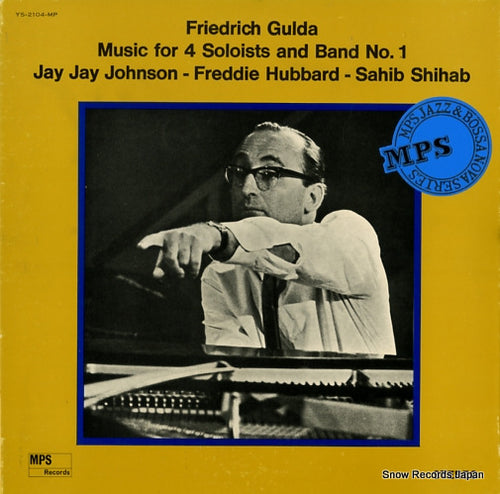 GULDA, FRIEDRICH music for 4 soloists and band no.1 YS-2104-MP