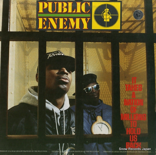 PUBLIC ENEMY it takes a nation of millions to hold us back DEF4624151
