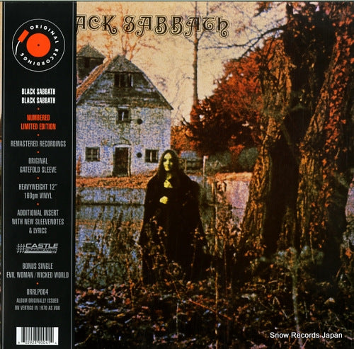 BLACK SABBATH black sabbath ORRLP004