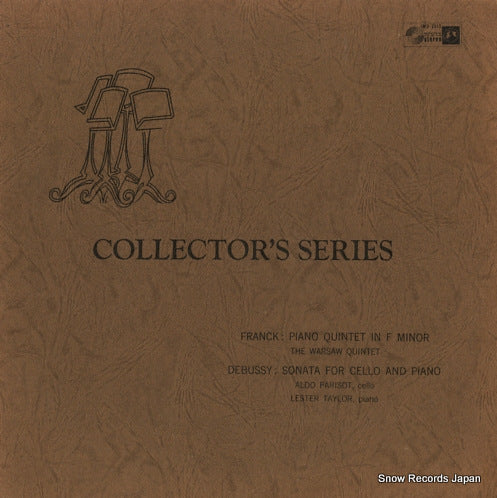 WARSAW QUINTET, THE franck; piano quintet in f minor SMS-2513