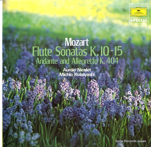 NICOLET, AURELE mozart flute sonatas k.10-15 MGW5217
