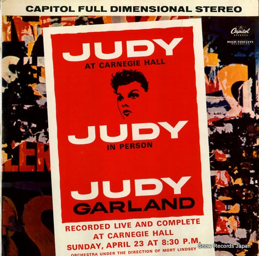 GARLAND, JUDY judy at carnegie hall SWBO1569