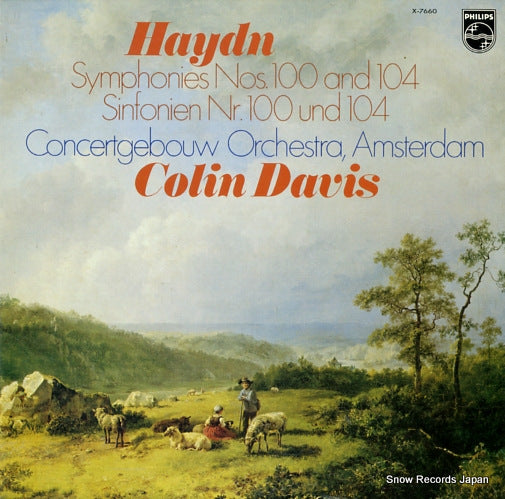 DAVIS, COLIN haydn; symphonies nos.100 & 104 X-7660