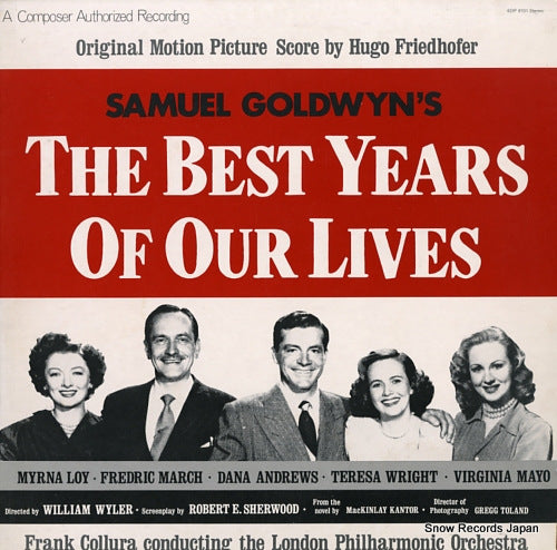 FRIEDHOFER, HUGO the best years of our lives EDP8101