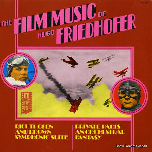 FRIEDHOFER, HUGO the film music of hugo friedhofer DEL/F25420