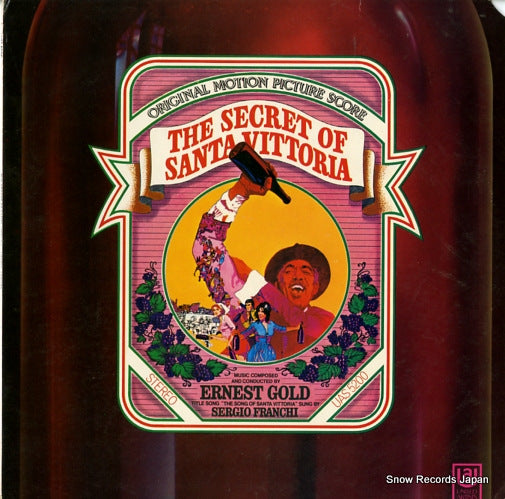 GOLD, ERNEST the secret of santa vittoria UAS5200