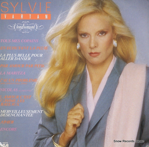 VARTAN, SYLVIE tendrement NL70570