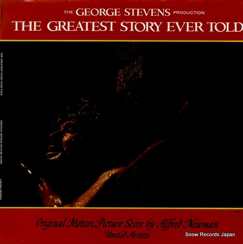 NEWMAN, ALFRED the greatest story ever told UA-LA277-G