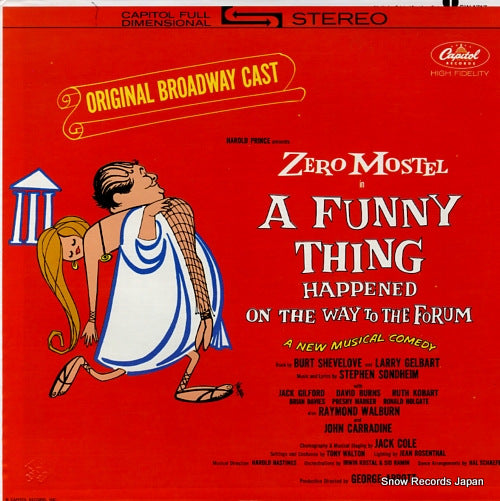 ORIGINAL BROADWAY CAST a funny thing happened on the way to the forum SW1717