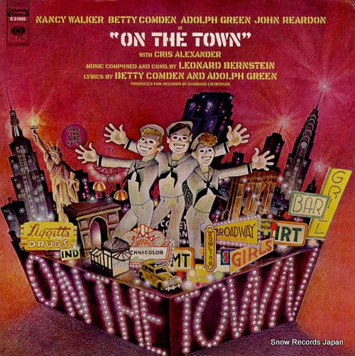 BERNSTEIN, LEONARD on the town S31005