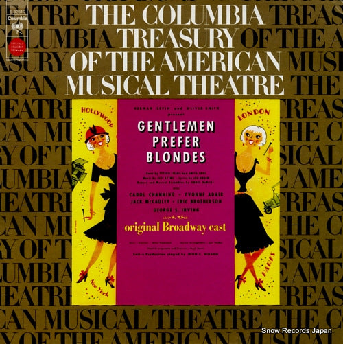 ORIGINAL BROADWAY CAST gentlemen prefer blondes S32610
