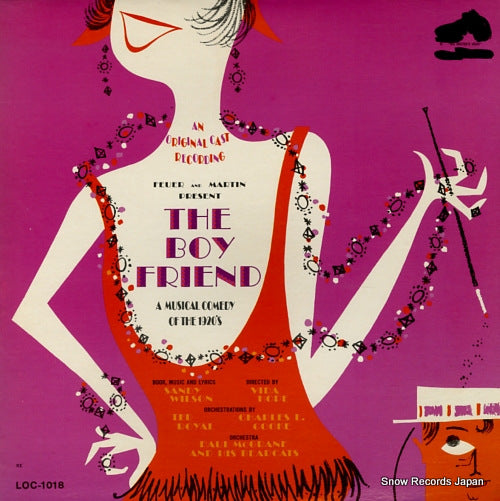 ORIGINAL CAST RECORDING the boy friend LOC-1018RE