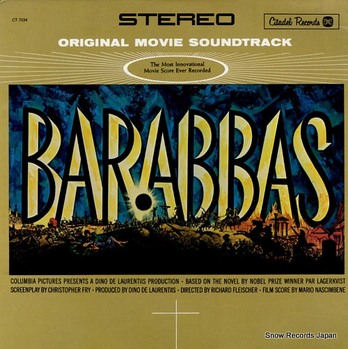 NASCIMBENE, MARIO barabbas CT7034