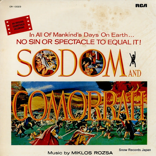 ROZSA, MIKLOS sodom and gomottah CR-10023