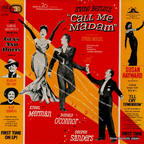 NEWMAN, ALFRED call me madam / guys and dolls DS25001