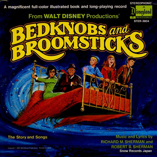 SHERMAN, RICHARD M. AND ROBERT B. bedknobs and broomsticks STER-3804