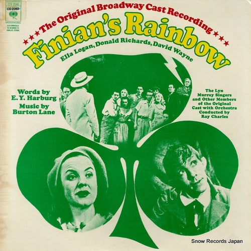 ORIGINAL BROADWAY CAST finian's rainbow CS2080