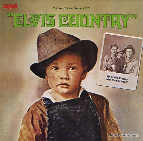 PRESLEY, ELVIS elvis country RCA-6118