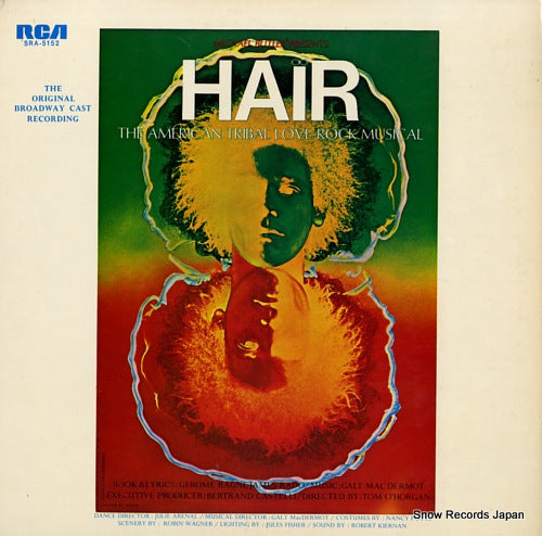 ORIGINAL BROADWAY CAST hair SRA-5152