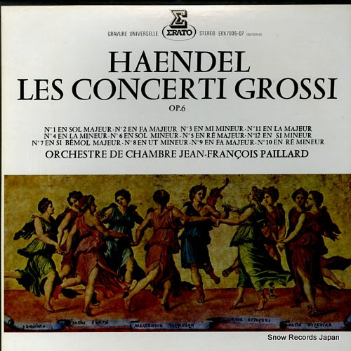 PAILLARD, JEAN-FRANCOIS haendel; les concerti grossi op.6 ERX-7005