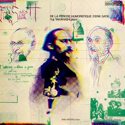 TAKAHASHI, YUJI satie; de la periode humoristique d'erik satie OX-7165-ND