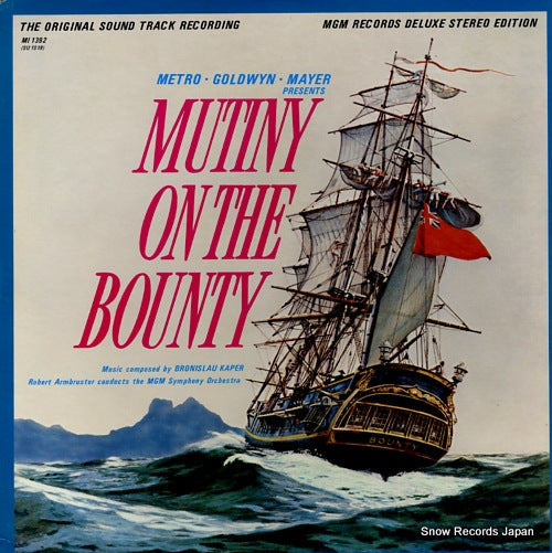 KAPER, BRONISLAU mutiny of the bounty MI1392