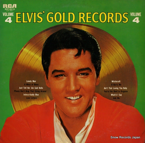 PRESLEY, ELVIS elvis' gold records volume4 RVP-6219
