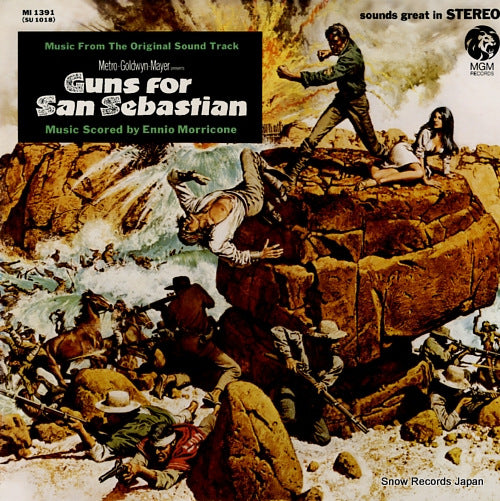 MORRICONE, ENNIO guns for san sebastian MI1391
