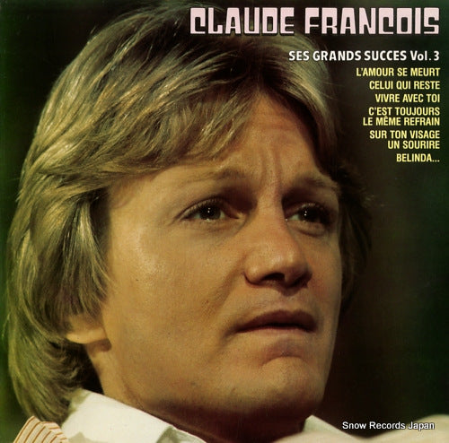 FRANCOIS, CLAUDE ses grands succes vol.3 CBS54896