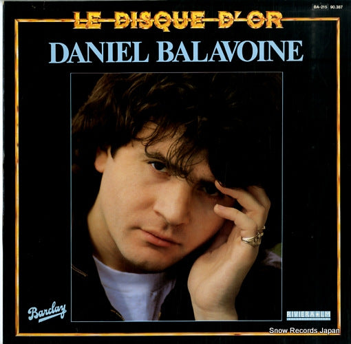 BALAVOINE, DANIEL le disque d'or 90.387
