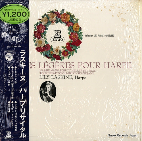 LASKINE, LILY pieces legeres pour harpe RE-1004-RE