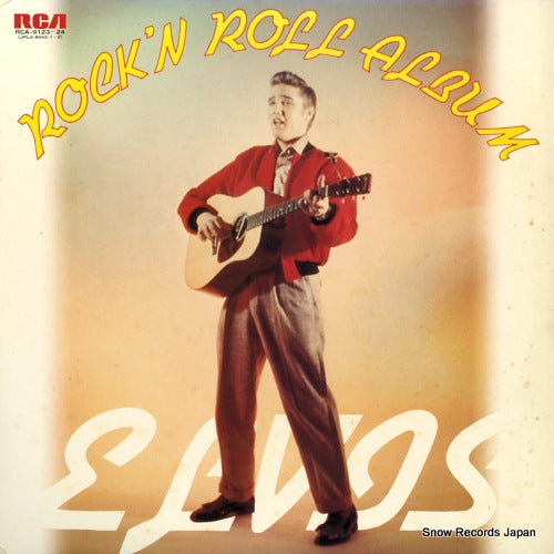 PRESLEY, ELVIS rock'n roll album RCA-9123