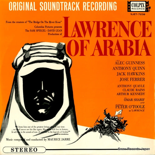 JARRE, MAURICE lawrence of arabia SJET-7239