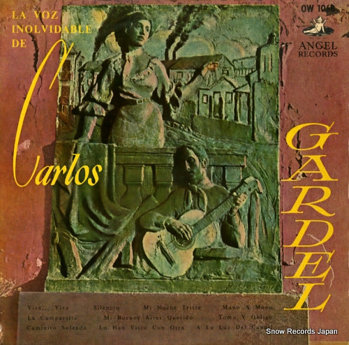 GARDEL, CARLOS la voz inolvidable de carlos gardel OW1068