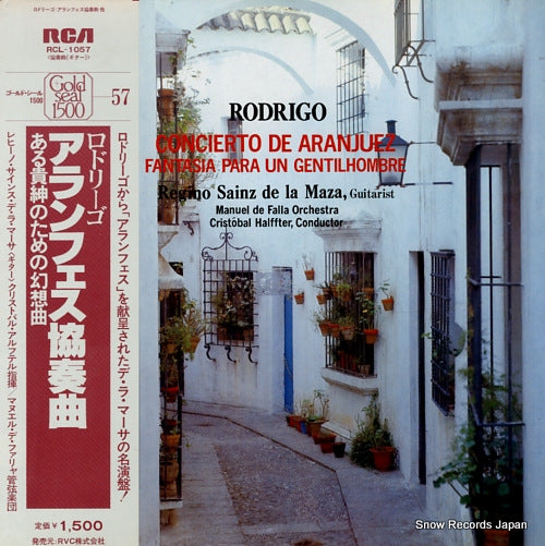 HALFFTER, CRISTOBAL rodrigo; concierto de aranjuez RCL-1057