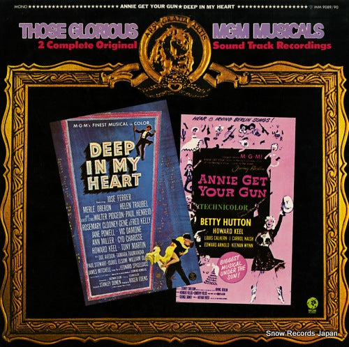 THOSE GLORIUS MGM MUSICALS annie get your gun / deep in my heart MM9089