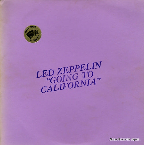 LED ZEPPELIN going to california TMQ72004