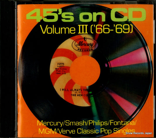 V/A 45's on cd volume 3 ('66-'69) 834216-2