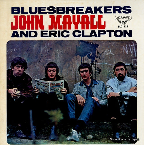 MAYALL, JOHN, AND THE BLUES BREAKERS WITH ERIC CLAPTON john mayall and eric clapton SLC228