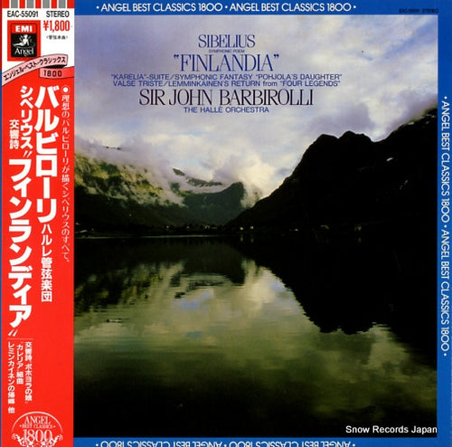 BARBIROLLI, JOHN sibelius; symphonic poem "finlandia" EAC-55091