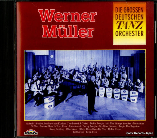 MULLER, WERNER die grossen deutschen tanzorchester 833412-2