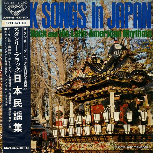 BLACK, STANLEY folk songs in japan SLC165