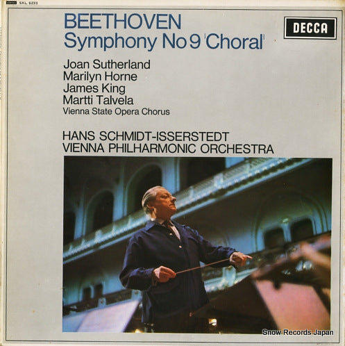 SCHMIDT-ISSERSTEDT, HANS beethoven; symphony no.9 "choral" SXL6233