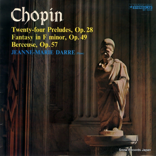 DARRE, JEANNE-MARIE chopin; twenty-four preludes, op.28 SH5240