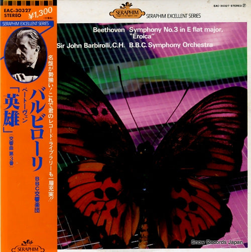BARBIROLLI, JOHN beethoven; symphony no.3 "eroica" EAC-30327