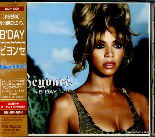 BEYONCE b'day SICP1200