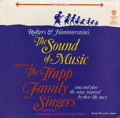 TRAPP FAMILY SINGERS AND CHORUS, THE the sound of music WS1377