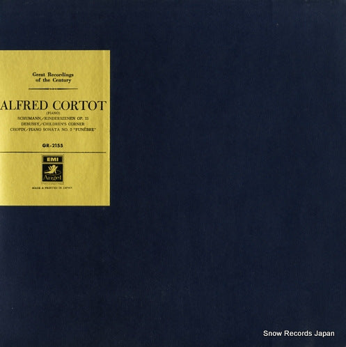 CORTOT, ALFRED schumann; kinderszenen op.15 GR-2155