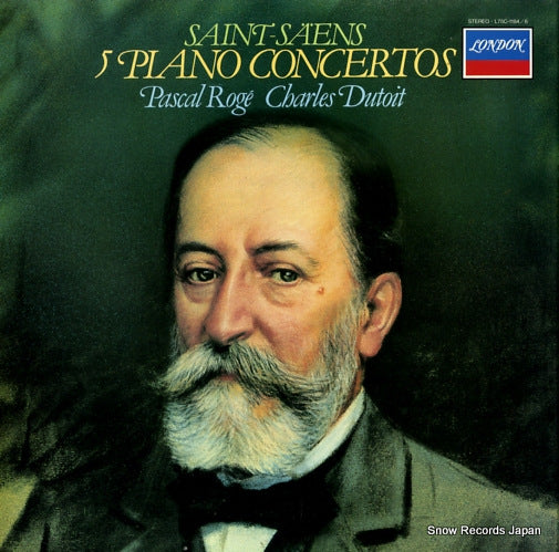 ROGE, PASCAL saint-saens; 5 piano concertos L75C-1184