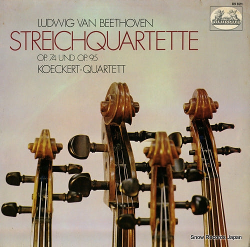 KOECKERT QUARTETT beethoven; streichquartette op.74 und op.95 89821